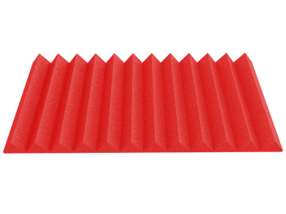 4 Inch Acoustic Foam Wedge Style Panels - 13 Color Options