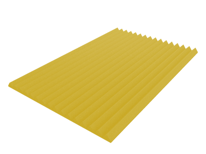 3 Inch Acoustic Foam Wedge Style Panels - 13 Color Options