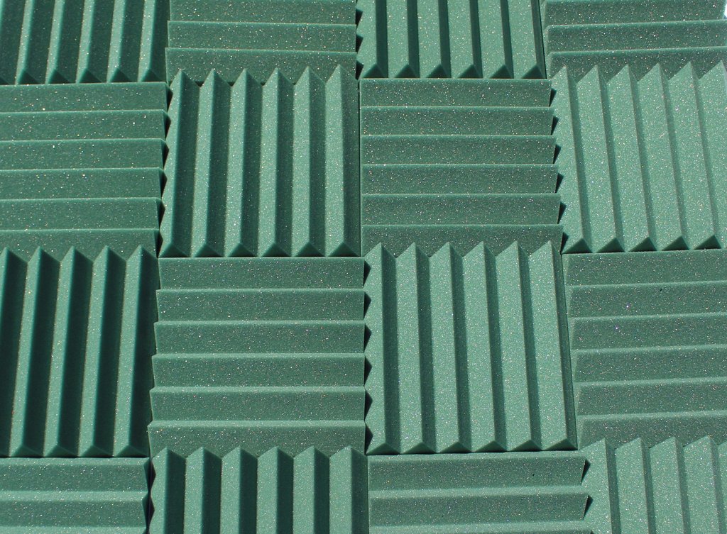 4 Inch Acoustic Foam Wedge Style Panels - 13 Color Options – SoundAssured